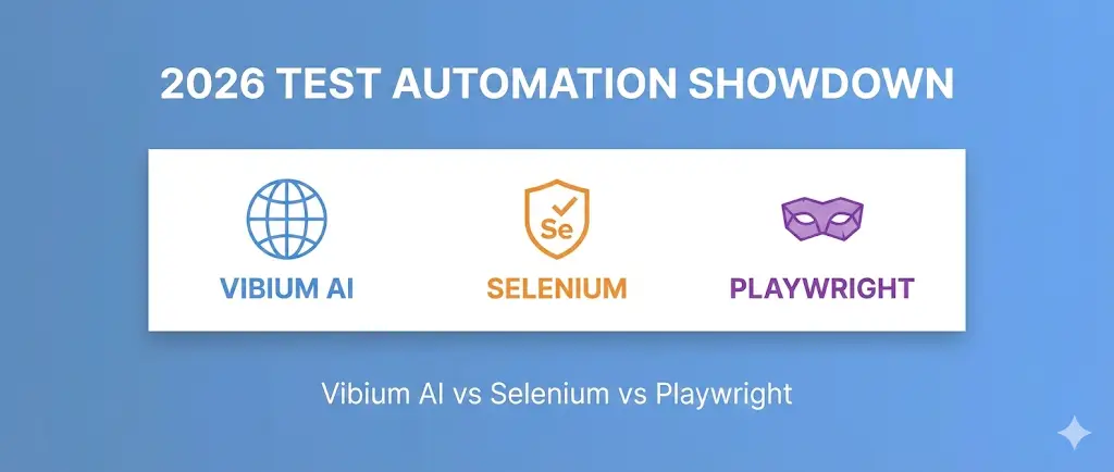 Vibium AI vs Selenium vs Playwright: The 2026 Test Automation Showdown​